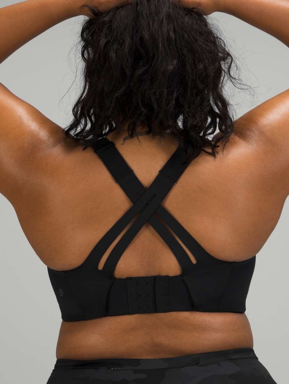 Lululemon AirSupport Bra *High Support, C-DDD Cups Black / Asphalt Grey